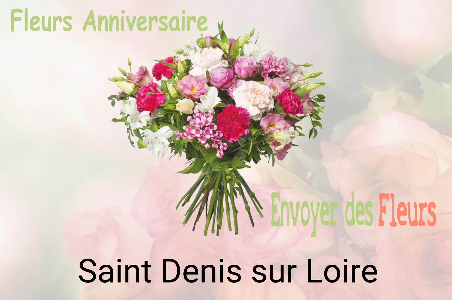 Bouquet de fleurs d’anniversaire livré à Saint-Denis-sur-Loire