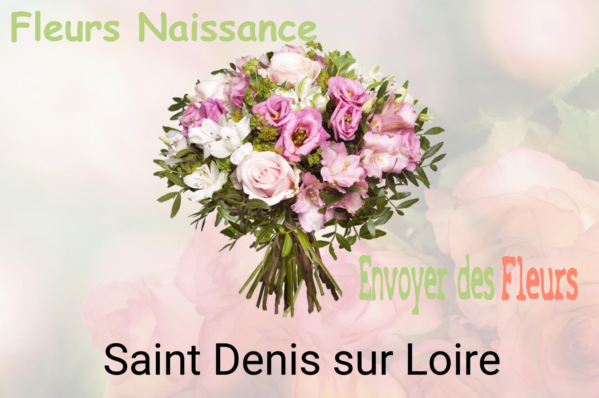 Bouquet de fleurs de naissance livré à Saint-Denis-sur-Loire